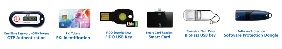 IT Security Hardware for Payment Terminal, FIDO Security Key, Power Card & Display Card, OTP Authentication, PKI Identification, Smart Card Reader, Software Protection, Java Card & OS, Identity and Access Management, Software Protection Dongle