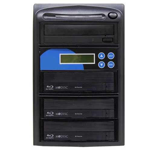 1 to 3 Blu ray BDXL M Disc Duplicator SATA Burner