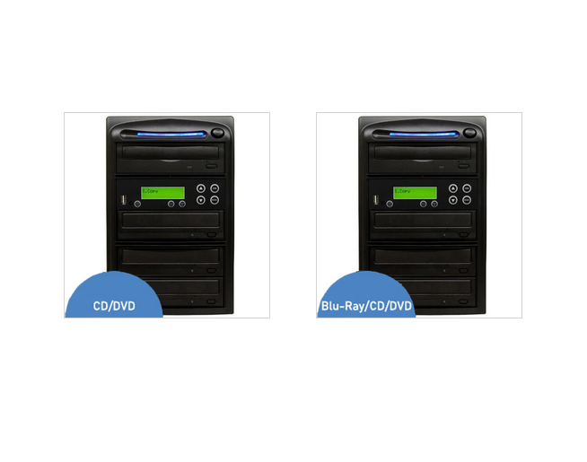 USB to CD DVD and Blu-ray Disc Duplicators