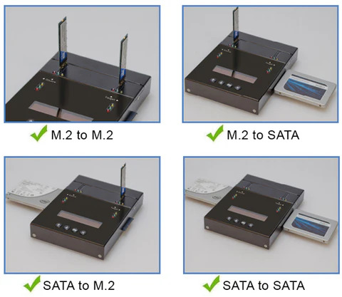 M.2 NVMe V2 Duplicator (KD25/35M2NV2)