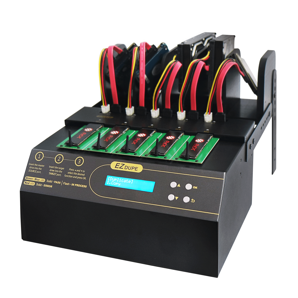 Dual Slot for High-Efficiency Duplication & Erasure