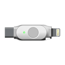 iePass FIDO2 FIDO U2F USB-C MFi + iOS Lightning Security Key with PIV | K44