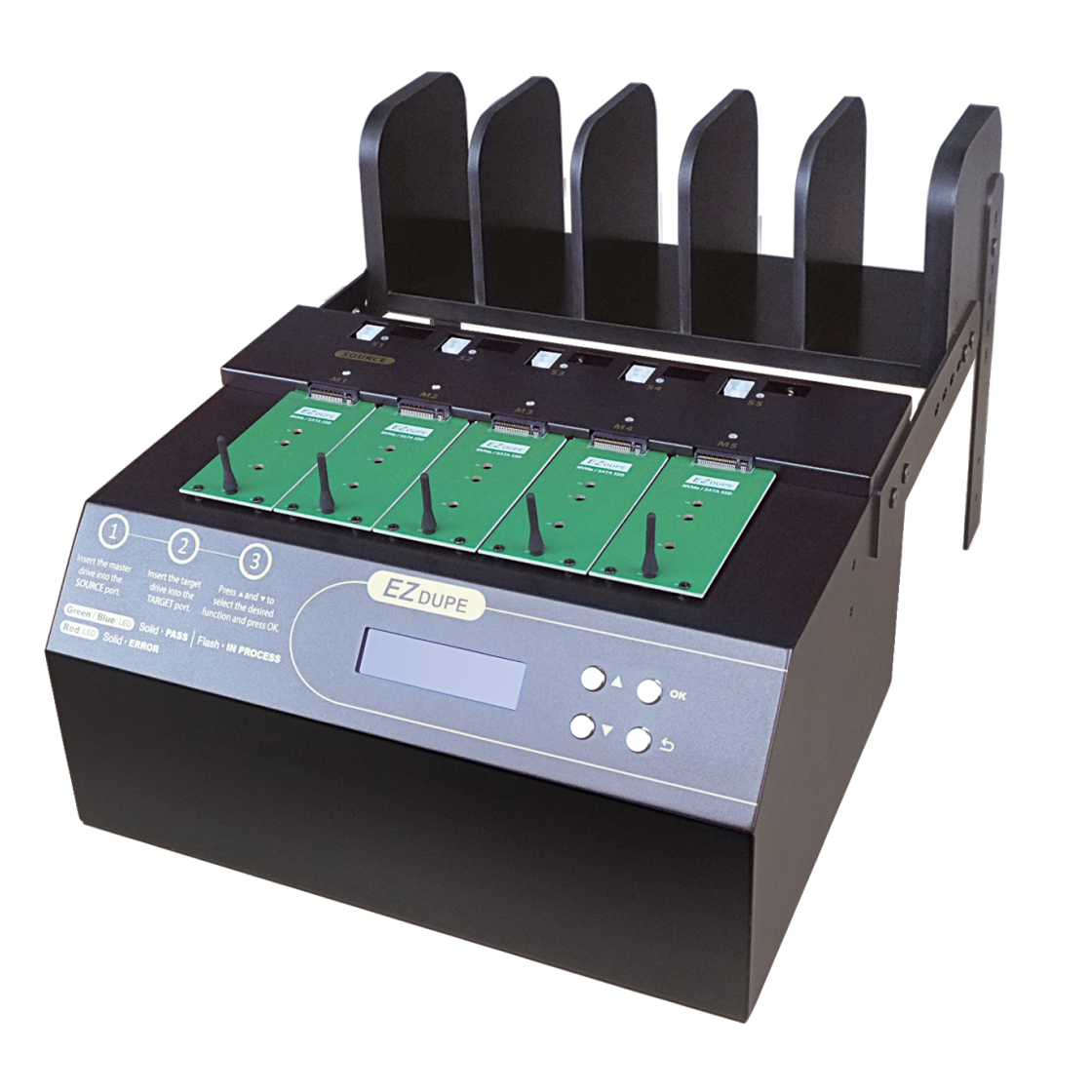 1-4 NVMe CyCLONE Pro 600 Duplicator (600MB/s)