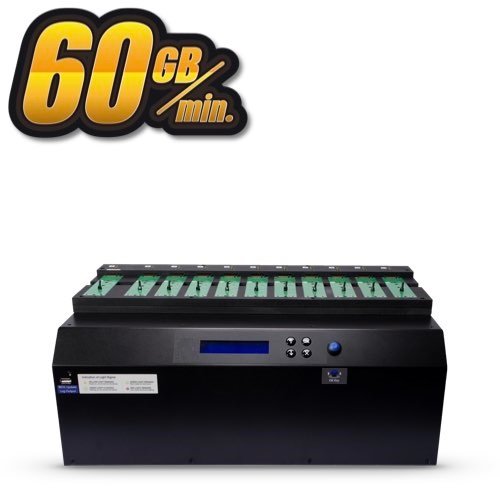 1 to 10 PCIe SSD M.2 Duplicator and Sanitizer (PE1100H)