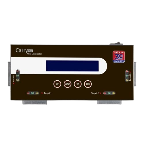 PRO398, portable HDD duplicator, ultra-high speed, SATA 3.0, HDD/SSD duplicator, data transfer, 30GB/min copy speed, SATA Revision 3