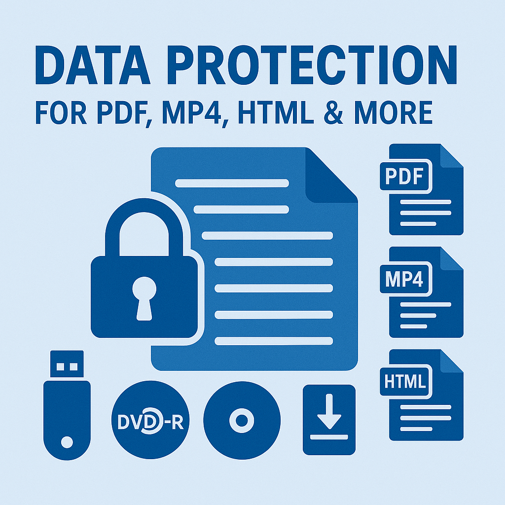 Data Protection for PDF, MP4, HTML & More