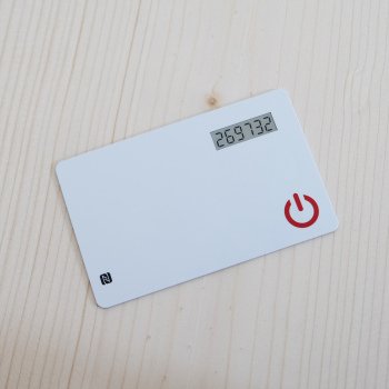Token2 OTPC-P2-i programmable card with restricted time sync - nonbranded