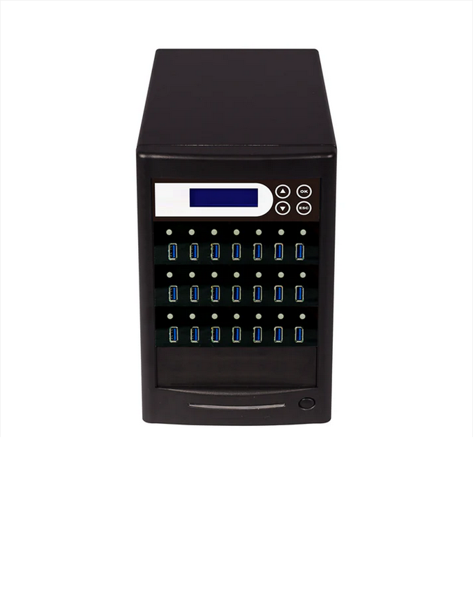 1 to 20 USB 3.0 Copy Tower 10GB/Min - Standalone Multiple USB 3.0 Copier & Storage Drive Eraser, Speeds Up to 166MB/sec)