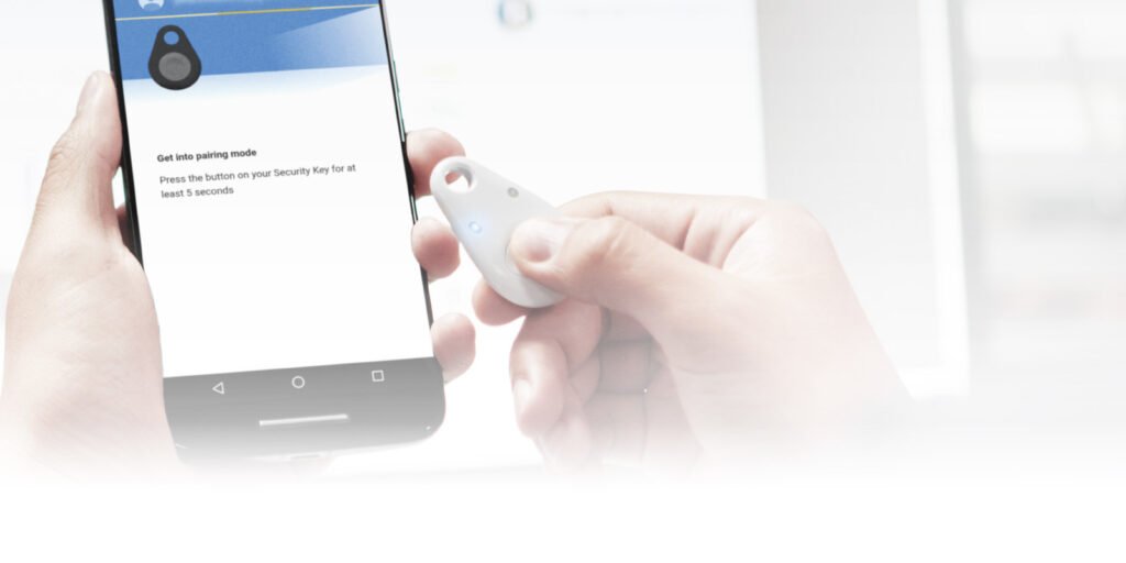 MultiPass FIDO Security Key for iOS and Android on mobile devices