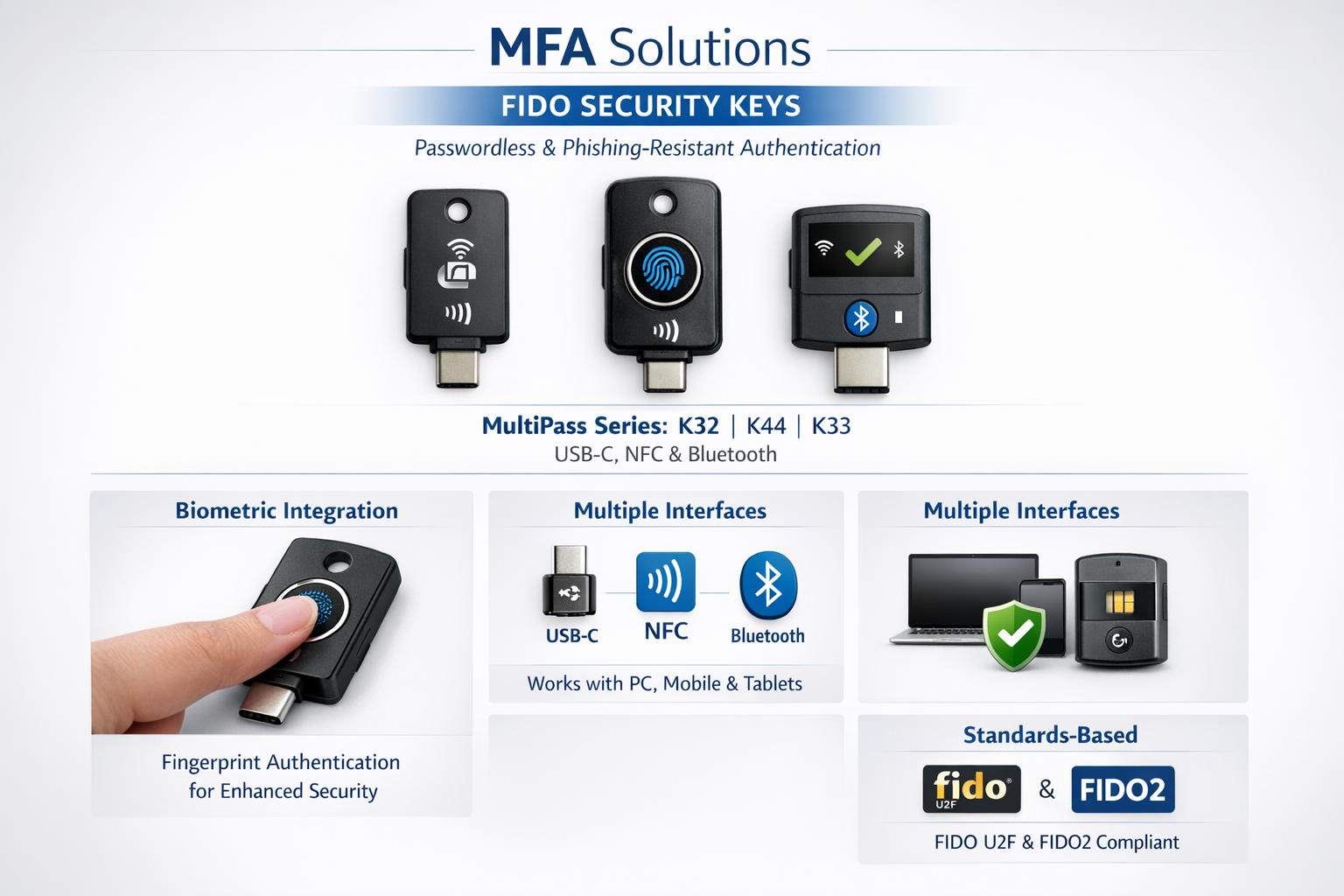 Multi-Factor Authentication MFA HARDWARE products FOR SALE.