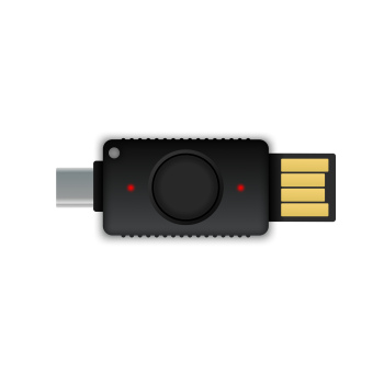 Token2 PIN+Bio3 FIDO2 Security Key with Biometric Authentication