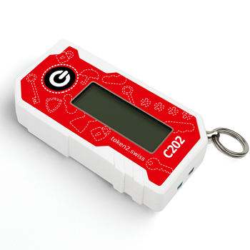Token2 C202 classic TOTP hardware token with SHA1 hash