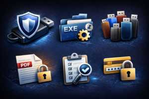 USB Copy Protection Credits block copying, duplication, and reverse engineering of protected files. Protect Software, Video, and Data Files