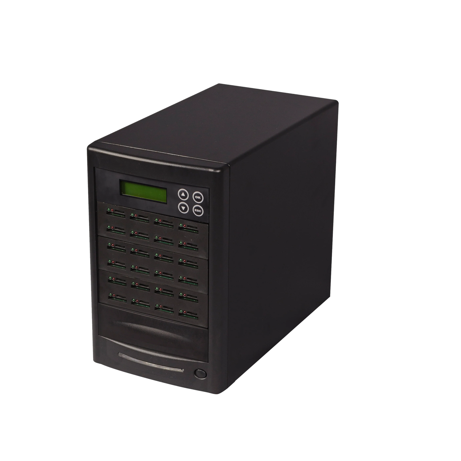 1 to 23 SD card duplication tower