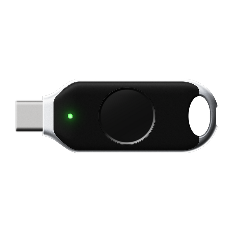 mfa hardware token 7 BioPass FIDO U2F FIDO2 Pro HOTP TOTP PIV WBF Fingerprint USB-C Security Key - K49 Pro