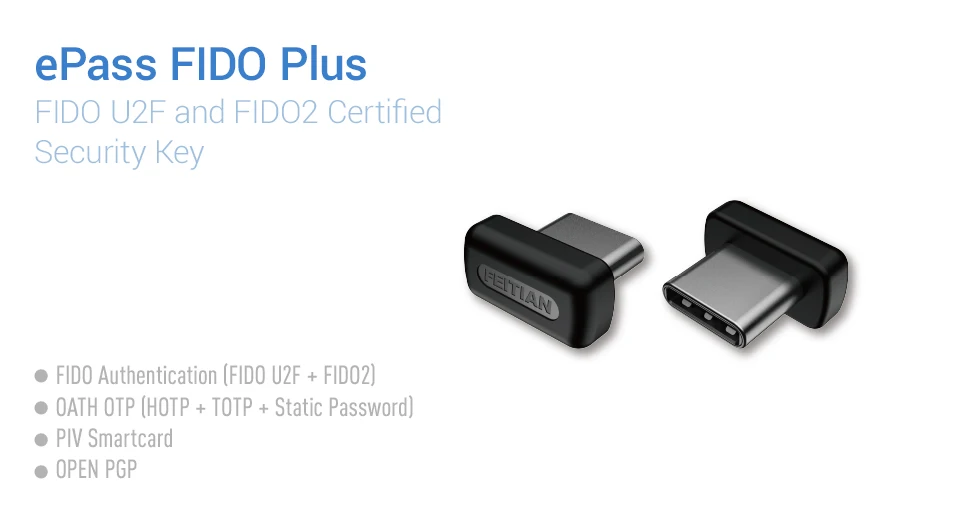 ePass FIDO Plus Security Key 12 epass fido plus fido u2f and fido2 certified security key