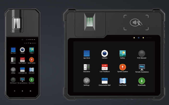 Identification Terminal ID For Biometric Fingerprint Scanner/NFC/4G/Bluetooth/Wifi